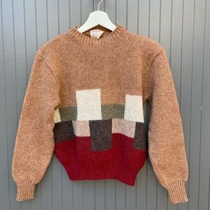 Vintage Shetland Pure Wool Sweater